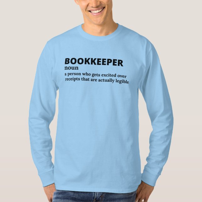 Balance Sheet Expert Definition Tee (Front)