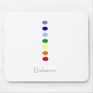 Balance - Simple Chakra Line Mousepad