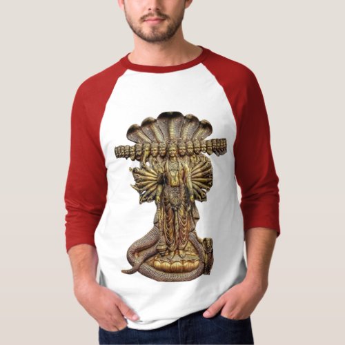 Balance Within The Many Arms of Vishnu T_Shirt