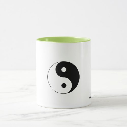 BALANCE _ Yin and Yang Two_tone Mug