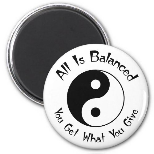 Balance Yin Yang Magnet