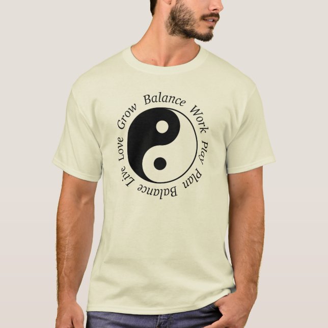 Balance Yin Yang T-Shirt (Front)