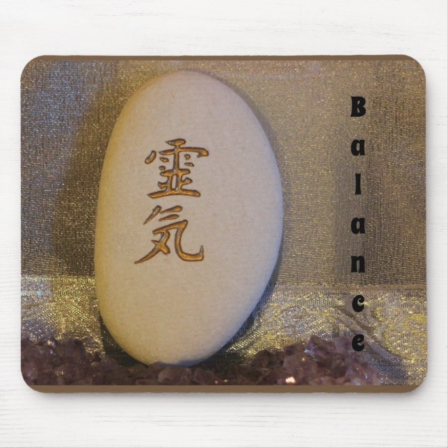 Balance your day with this mouse pad (Front)
