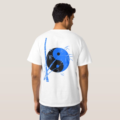 Balanced Blue Bamboo_ T_Shirt