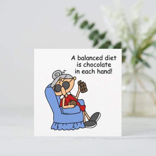Balanced Chocolate Diet (Standing Front)