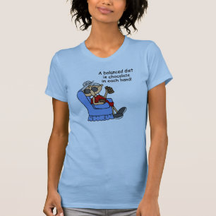 Balanced Chocolate Diet T-Shirt