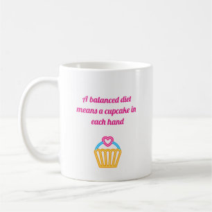 Balanced Diet Coffee Mug