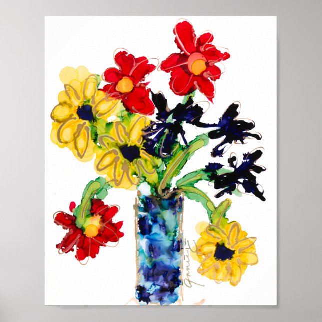 Balanced Energy Lovitude Poster by Anne Pryor (Front)