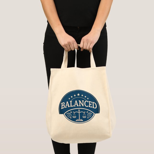 Balanced Grocery Tote Bag (Front (Product))