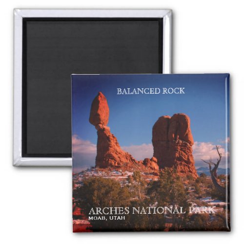Balanced Rock Arches National Park Moab Utah Magnet