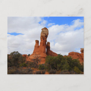 Balanced Rock, Arches National Park, Utah, Postca Postcard
