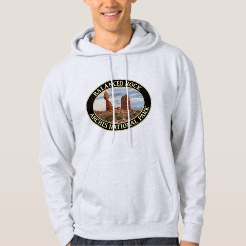 Balanced Rock at Arches National Park in Moab UT Hoodie