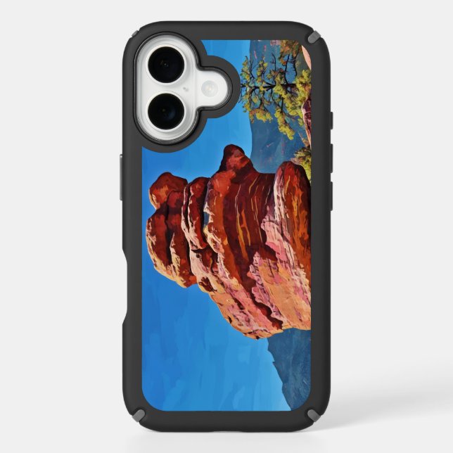 Balanced Rock at Garden of the Gods Speck iPhone Case (Front)