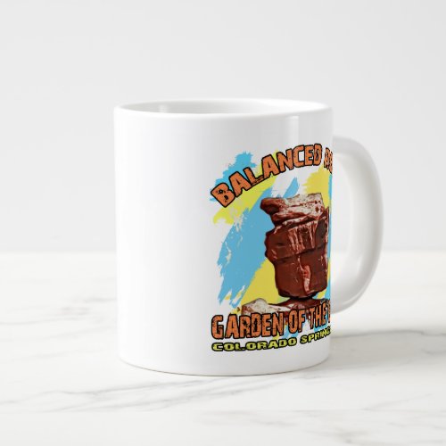 Balanced Rock Garden of the Gods Giant Coffee Mug