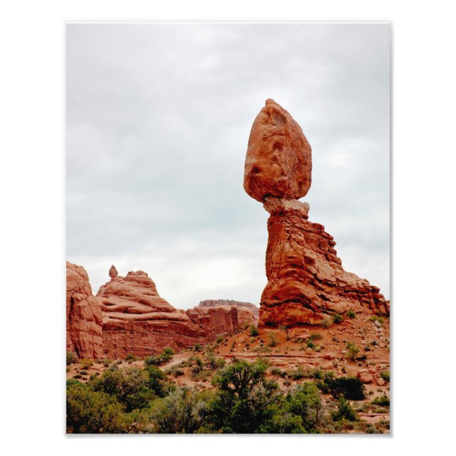 Balanced Rock Photo Print (Front)