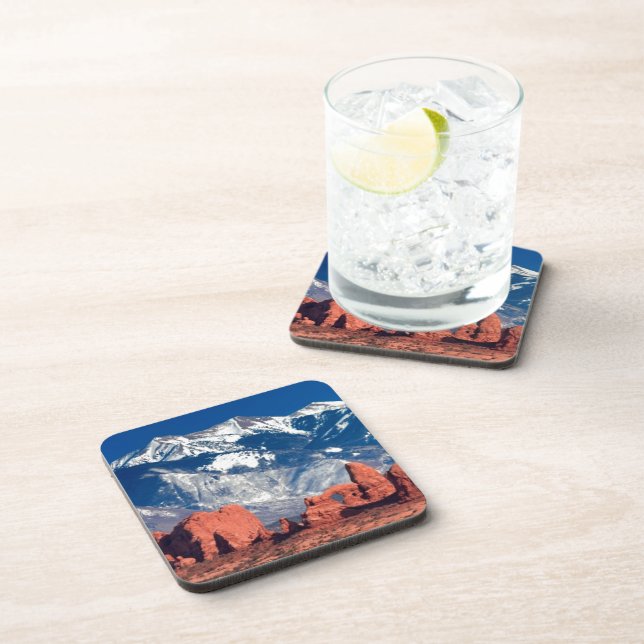 Balanced Rock Trail Beverage Coaster (Right Side)