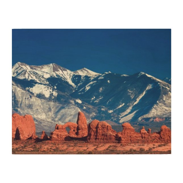 Balanced Rock Trail Wood Wall Decor (Front)