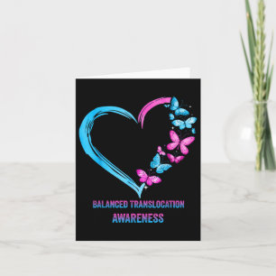 Balanced Translocation Heart Awareness Gifts Card