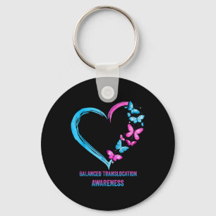 Balanced Translocation Heart Awareness Gifts Keychain