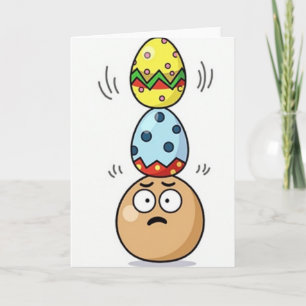 Balancing Act Animated Fun Card