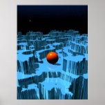 Balancing Ball Poster