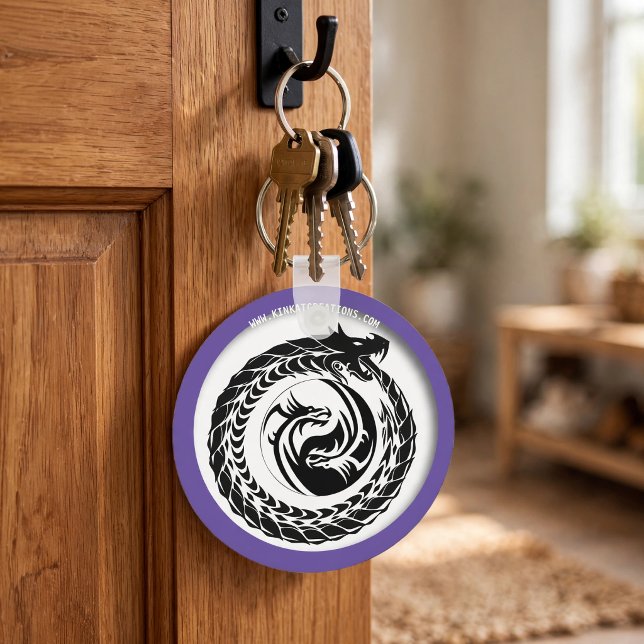 Balancing Dragons  Keychain (Creator Uploaded)
