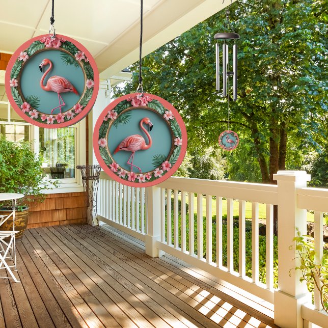 Balancing Flamingo  Wind Chime (Creator Uploaded)
