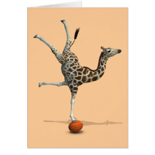 Balancing Giraffe Cards
