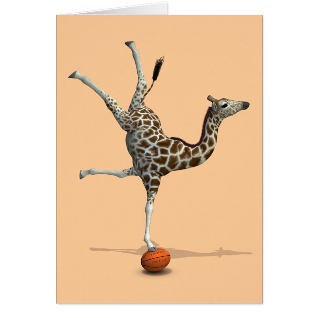 Balancing Giraffe Cards (Front)
