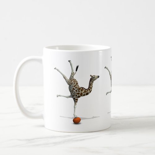 Balancing Giraffe Coffee Mug
