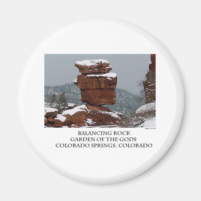 Balancing Rock Magnet (Front)