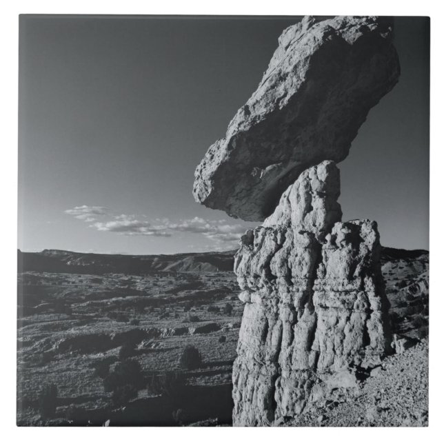 Balancing Rock, New Mexico Tile (Front)