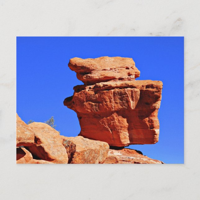 Balancing Rock Postcard (Front)