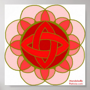 " Balancing the Root Chakra" Poster