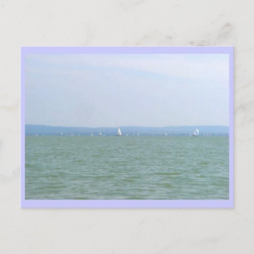 Balaton Regatta Postcard