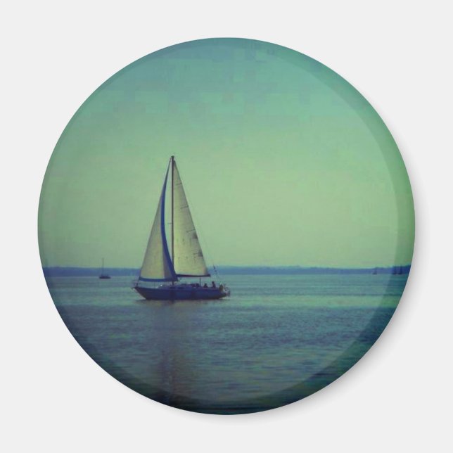 Balaton sailing magnet (Front)