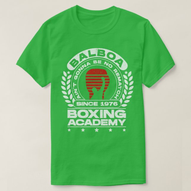 Balboa Boxing Academy V3 T-Shirt (Design Front)