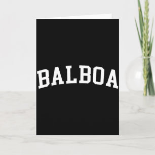 Balboa card