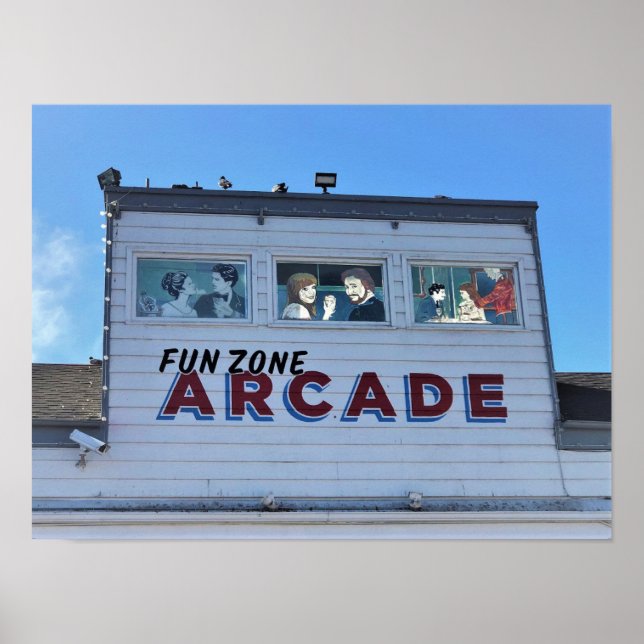 Balboa Fun Zone, Newport Beach, California Poster (Front)