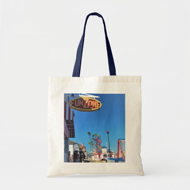 Balboa Fun Zone, Newport Beach, California Tote Bag (Front)