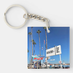 Balboa Island Ferry, Newport Beach, California Keychain
