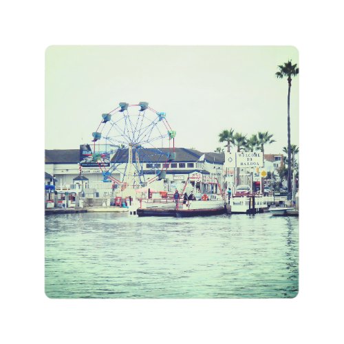 Balboa Island Ferry Paradise Metal Art