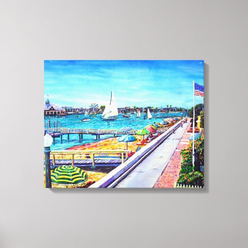 Balboa Island Newport Beach Ca Canvas Print