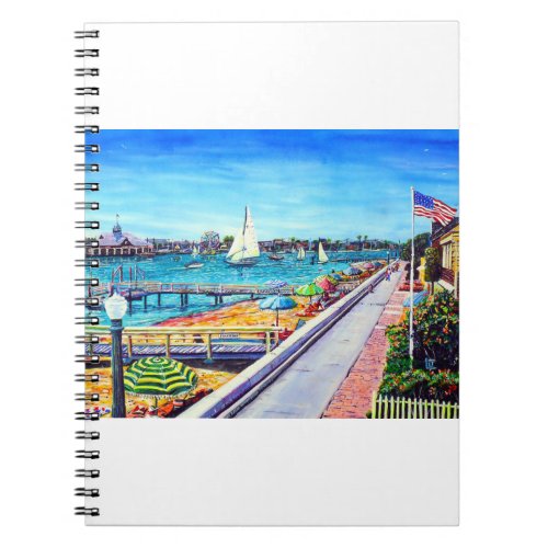 Balboa Island Newport Beach Ca Notebook