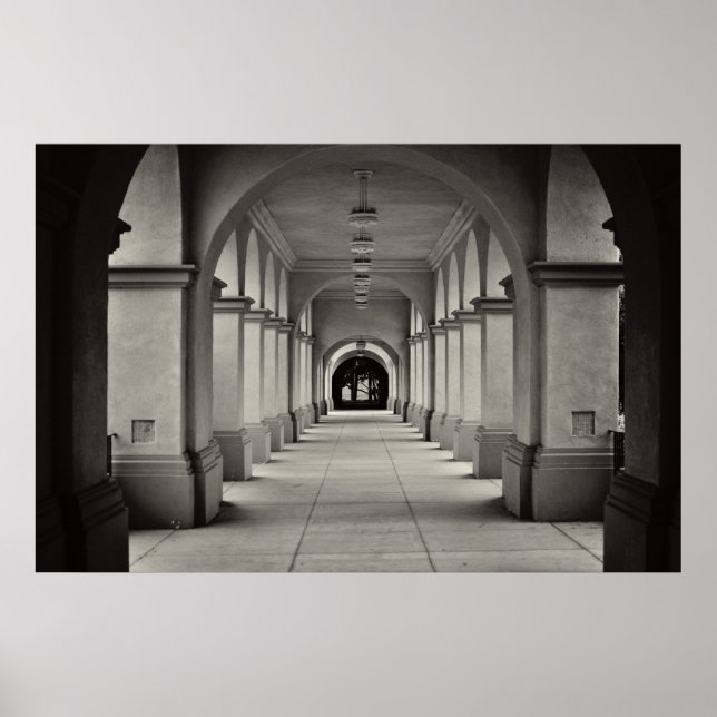 Balboa Park Archways Poster (Front)