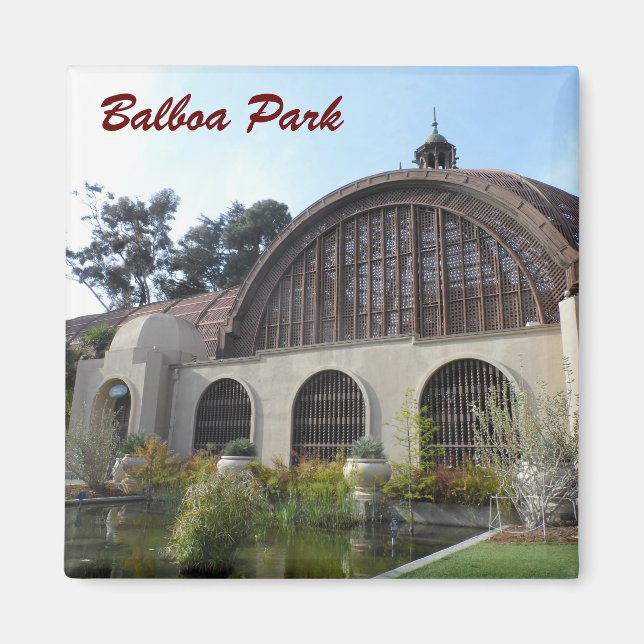 Balboa Park Botanical Garden -San Diego Magnet (Front)