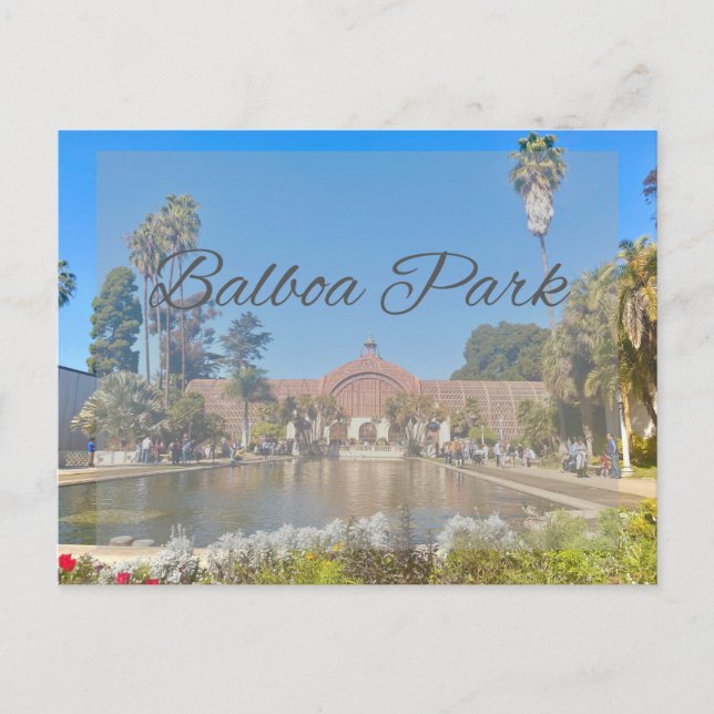 Balboa Park Postcard (Front)