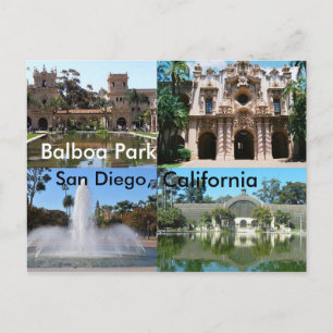 Balboa Park, San Diego, California Postcard