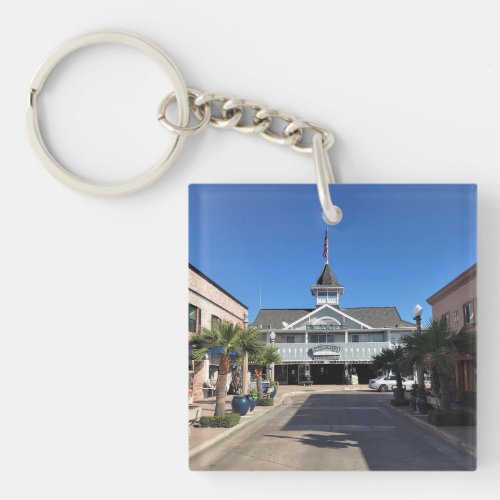 Balboa Pavillion Newport Beach California Keychain