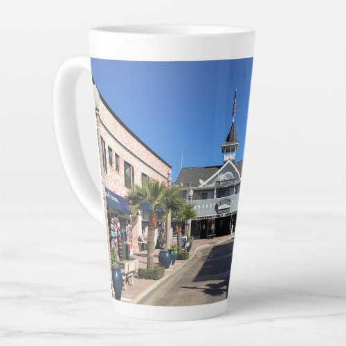 Balboa Pavillion Newport Beach California Latte Mug